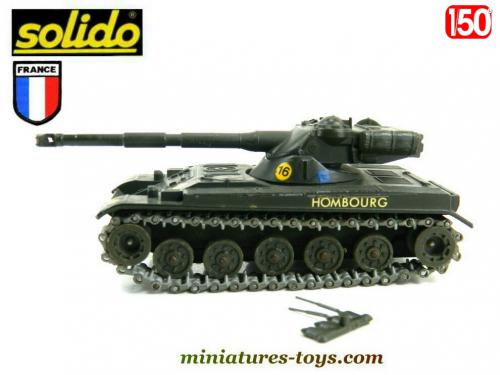 Solido Gaso Line - Char AMX 13 Avec Tourelle Chaffee - Véhicule Militaire Français 1/50, Résine Et Métal