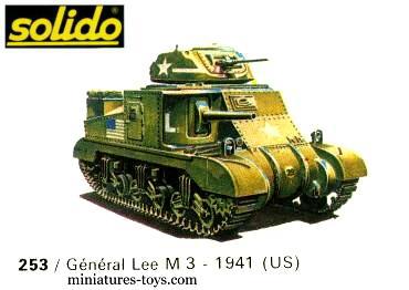Char M3 Lee CDL au 1/48 (Solido/Gaso.Line) par Elodie