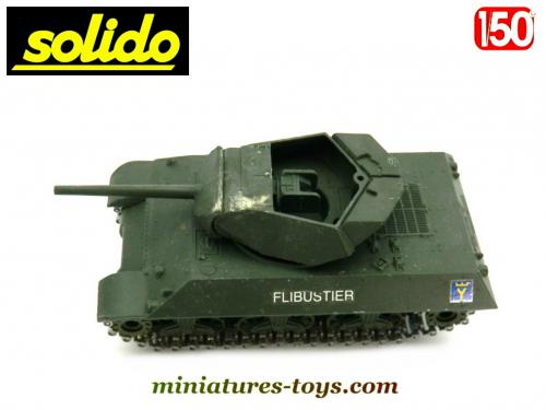 Solido M10 Tank Destroyer 1/50 – Chasseur De Chars 1972 (boîte Abîmée, Très Bon Modèle)