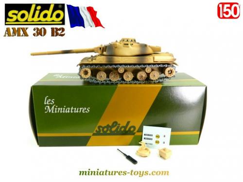 Solido Militaire N°209 - Char AMX 30 T France - Sable Égypte - 1/50 - Bel État