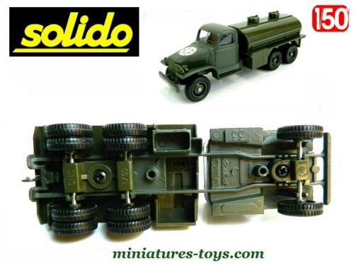 Solido France - GMC Compresseur Militaire - 1/50 - Vert - Neuf Avec Accessoires