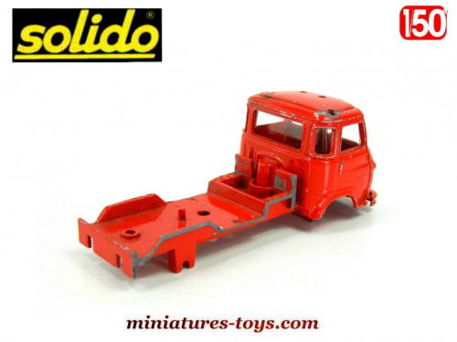 Camion De Pompiers Solido 1/50 Saviem SG4 - Modèle Miniature - Occasion En Bon état