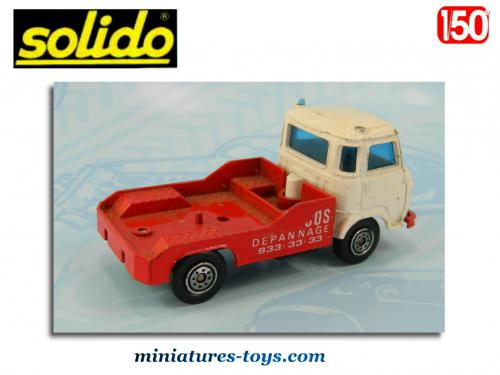 Camion De Pompiers Solido Saviem SG4 Dépaneuse N°2102 - Diecast Occasion