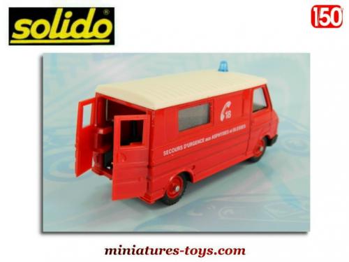 Dinky Toys - 1:43 - Citroen 2CV Pompier Réf 25D - Made in