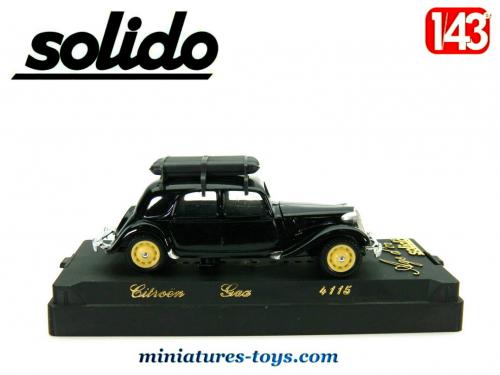 Miniature Voiture Solido Citroën 15 Six échelle 1/43 - Made In France, Occasion