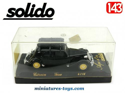 Citroën 15 CV Gazogène FFI - Verem 1/50 - Miniature Militaire Occasion