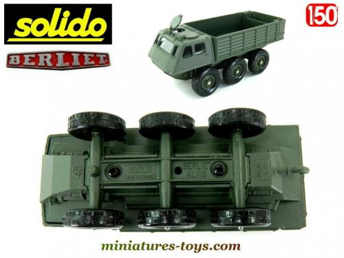 Solido Militaire Berliet Alvis Amphibie Occasion Tres Bon Etat Sans