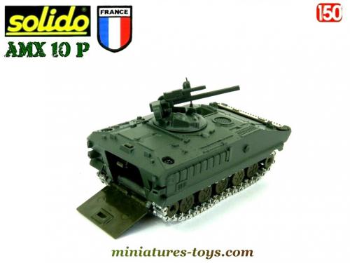 Miniature Solido 1/50 - Blindé AMX 10P - Armée Française - Vert Kaki - Réf 6054 - Neuf