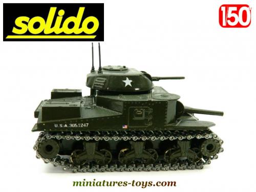 Le char américain M3 Général Lee en miniature de Solido au 1/50e