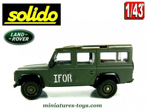 VÉHICULES MILITAIRES N°52 - Land Rover 110 et zodiac - Solido EUR 18,00 - FR