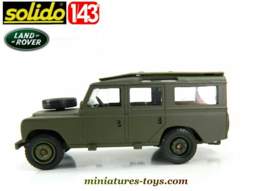 SOLIDO 1/43, VOITURE Land Rover 110 avec Zodiac IFOR, Neuf sous Blister