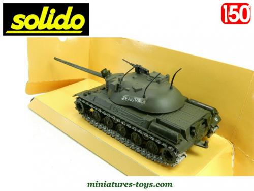 Miniature Solido – Char AMX 30 N°16 – Véhicule Militaire Français – Échelle 1/50 – Occasion