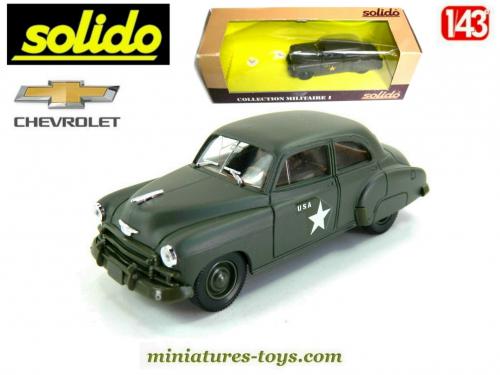 Collection Solido 1/43 voitures miniatures rééditions, Chevrolet 1950