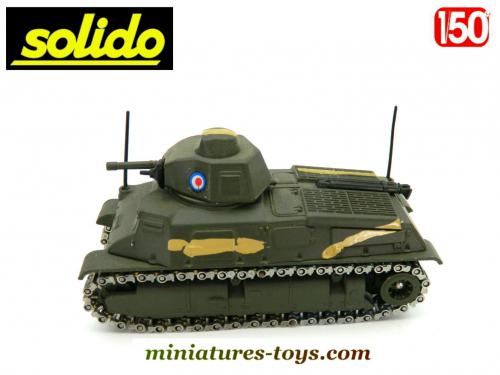Le Char Somua S35 Français Mod 1935 1940 En Miniature Par Solido Au 1 50e 14386