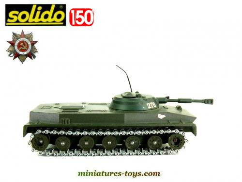 Solido Char Amphibie PT76 URSS 1/43 – Miniature Métal Vintage Modélisme