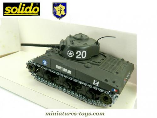 CHAR SHERMAN M4 A3 prong coupe haies 1944 WWII - 1/50