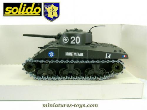 Le Jerrycan noir de tourelle du char AMX13 miniature de Solido au 1/50e