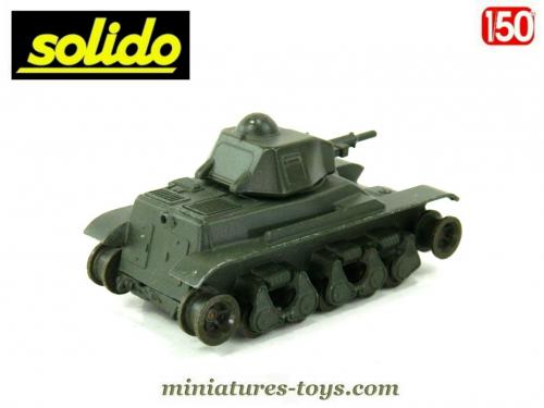 Char Renault R35 Solido 1/50 – Capturé Allemand PWF35 – Russie WW2 (Neuf)