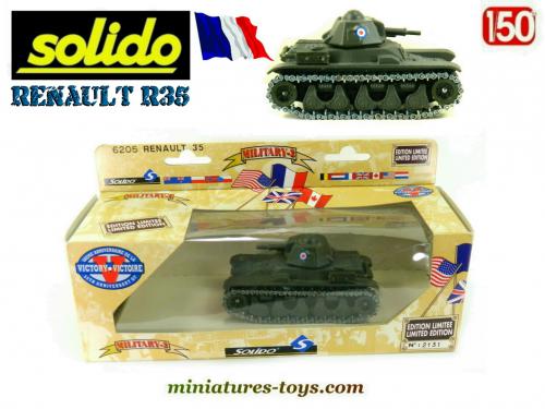 SOLIDO MILITAIRE CHAR Renault R35 WW2 France EUR 20,00 - FR