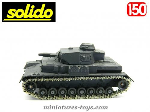 LF015 SOLIDO 6218 militaire 1/50 Char Tank Panzer PZKPFW IV F1 german 132 gris