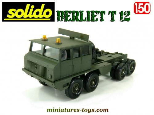 1/43e TRACTEUR DE SEMI : BERLIET TR 12 1964