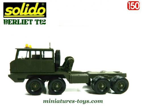 SOLIDO - 211 Bis - Berliet T12 Porte Char - + Char - Bien