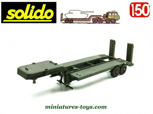 SOLIDO Berliet porte char T12 militaire kaki foncé rétrov ampoul électric 69 SOLIDO Berliet porte char T12 militaire kaki foncé rétrov ampoul électric 69
