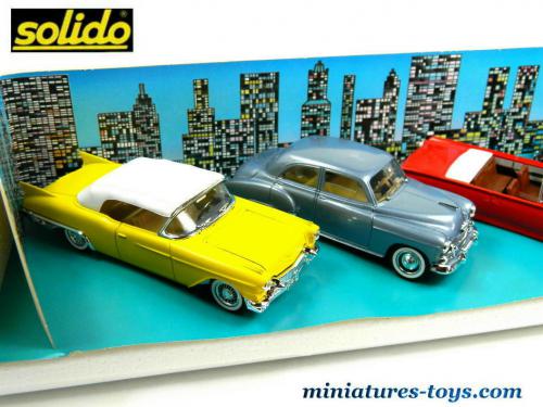 Lot De 10 Autos Miniatures Américaines Solido - échelle 1:43 - Métal - Très Bon état