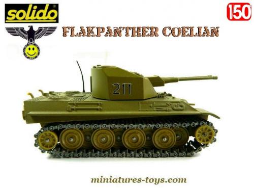 Char Flak Panther Coelian Solido 1/50 - Anti-aérien WWII 1945 - Neuf