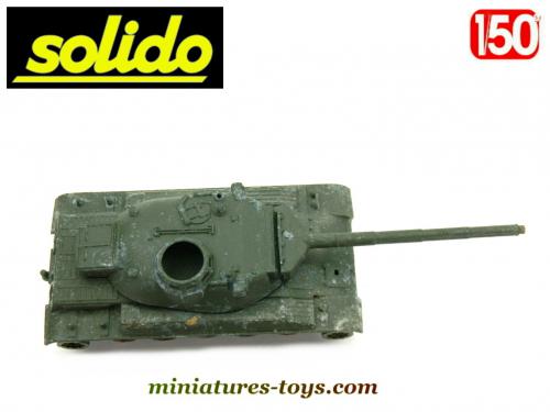 Le canon du char Tigre I miniature de Solido Verem au 1/50e