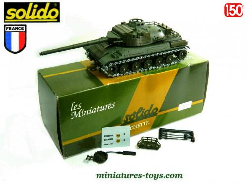 Char Militaire Solido AMX 30 BRENUS à L'échelle 1:50 - Camouflage Armée Française OTAN | Modèle D'Occasion
