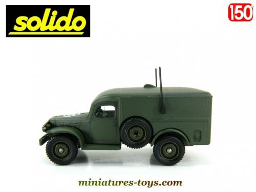 Solido militaire Dodge 4x4 avec Cantine de campagne