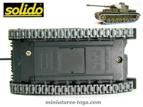 Miniature Char Panzer PZ IV Tourelle Surblindée Solido 1/50, Hachette, état D'usage