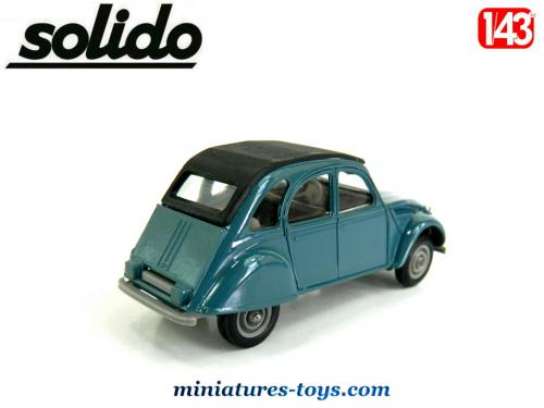 Miniature Solido Citroën 2 CV 1979, échelle 1:43, Marque Corgi, Occasion - Pour Collection