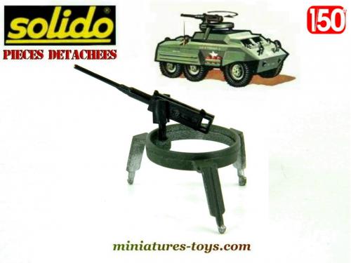 Le combat car Ford M20 FFL avec remorque en miniature Solido au 1/50e