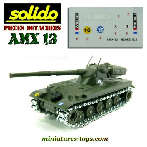 VEREM SOLIDO 1/50, char AMX13 VTT transport,3 Tons, armée Française V9028 (613 EUR 69,00 - FR