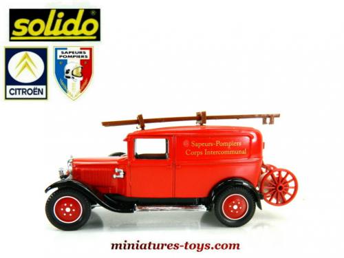 LG1797 DUBRAY 29B 1/43 1:43 Voiture Citroen C4 1930 Sapeurs