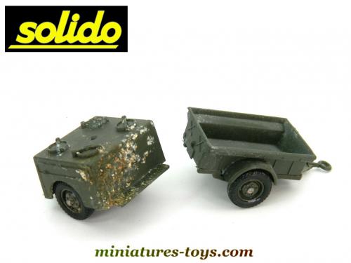 FORD CITERNE MILITAIRE SOLIDO 1:43 de reference 6120