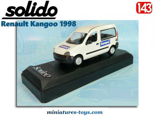 Le Renault Kangoo Europe 1 en voiture miniature par Solido au 1