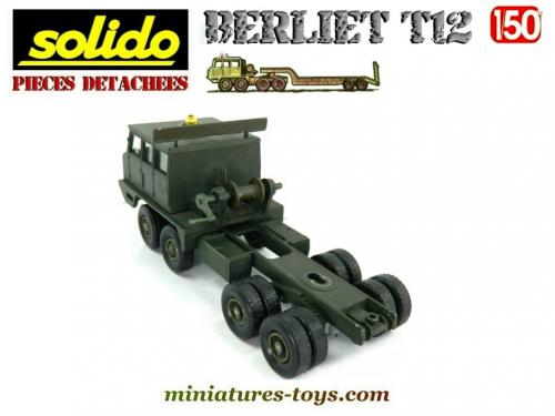 Bobine Rouleau De Treuil Solido Verem Pour Camion Berliet T12 Kaki - Vintage - Occasion