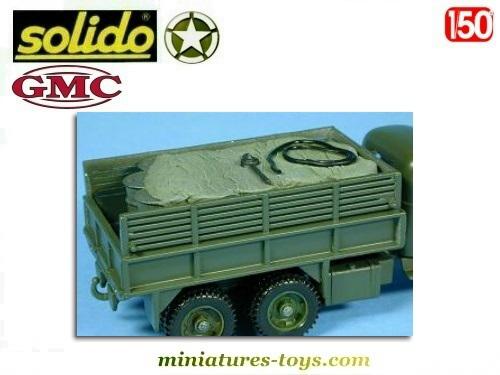 Solido 1/43 Peugeot P4 Radio – Armée Française – Vert Armée – Miniature (Occasion)
