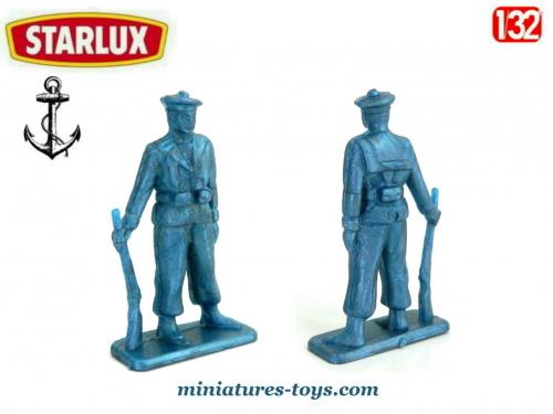 Lot De 24 Petits Soldats Starlux Marins – Plastique Peint, 35mm, Français