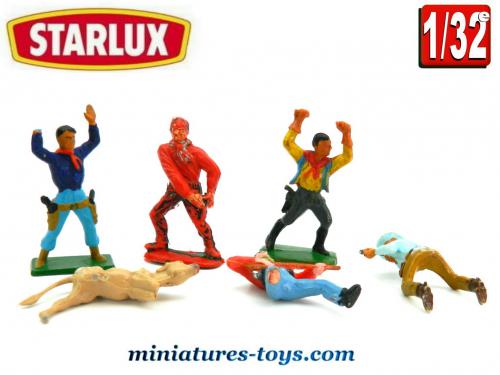 Lot De Figurines Starlux Incomplet Et Abîmé - Voir Photos Pour Détails - Occasion