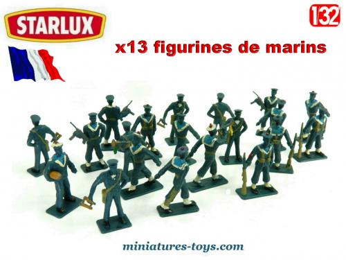 Lot De Figurines Militaires Starlux - Jouets Miniatures Vintage - Occasion