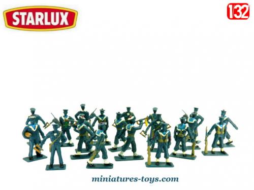 Lot figurines anciennes Starlux - Marine - Marins - défilé militaire