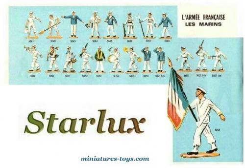Figurine Soldat Starlux - Piétons Chasseurs Alpins WW2