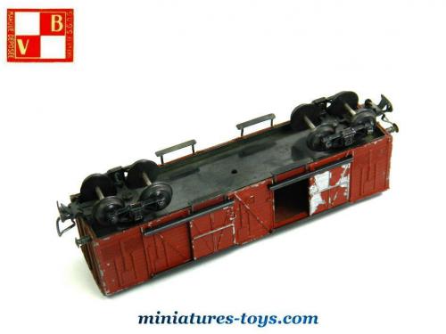 Wagon à Bestiaux VB HO 624 – Échelle HO – Dans Sa Boîte D'origine – Fabrication Française