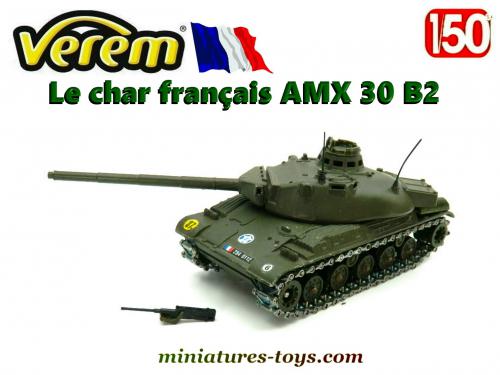 Char AMX 30 T. Brenus – Solido 1/50 – Véhicule Militaire, Zamak