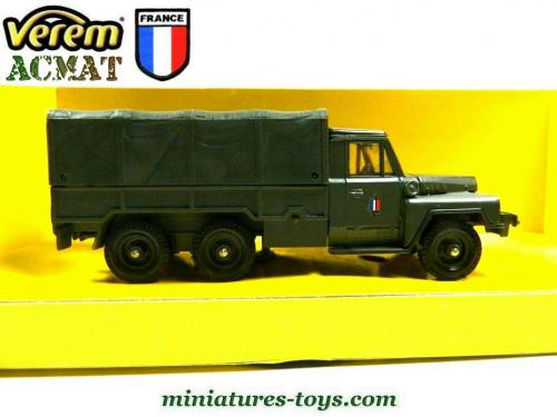 Solido 1/50 - Camion ACMAT Anti-aérien Militaire Avec Canon DCA - Occasion