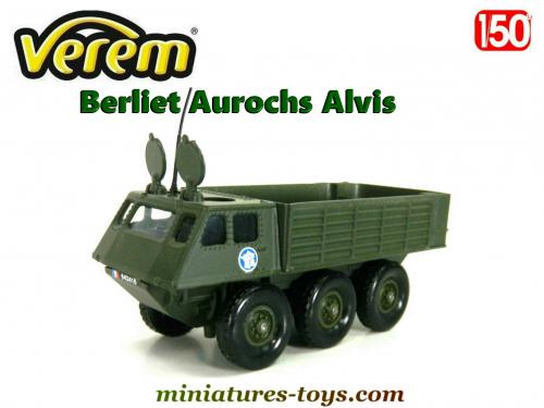 Solido Berliet AUROCH (Alvis) Militaire 1/50 - Version 1969 Châssis Riveté